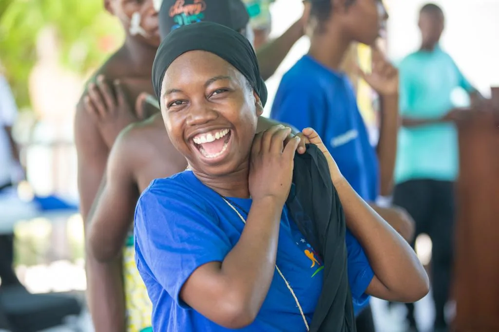 Orphaned children in Mozambique