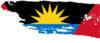 Antigua and Barbuda country flag