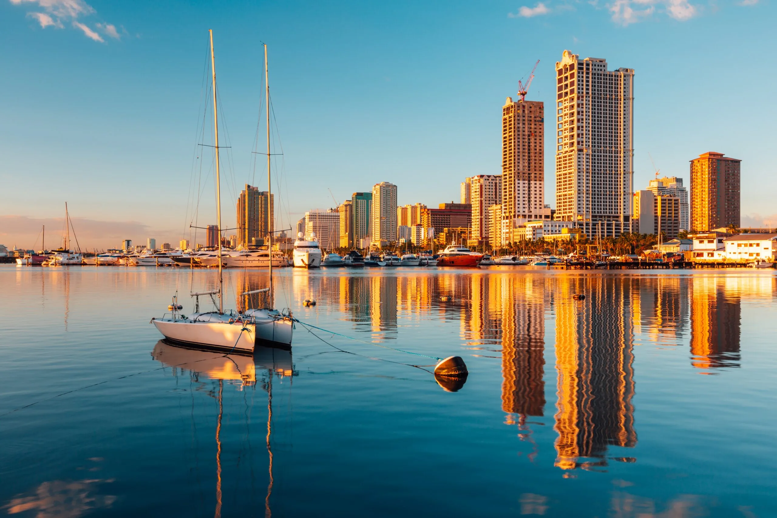 Skyline of Manila City